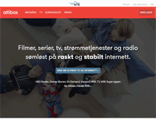 Tablet Screenshot of nte.altibox.no